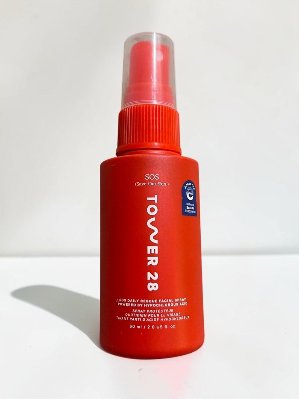 Tower 28 SOS Daily Rescue Facial Spray 30 mL Travel Size Acne Redness Mist New